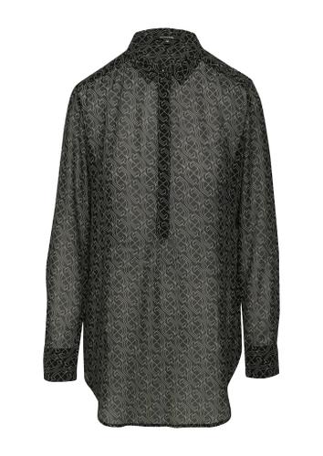 Bluse 36 - Schwarz