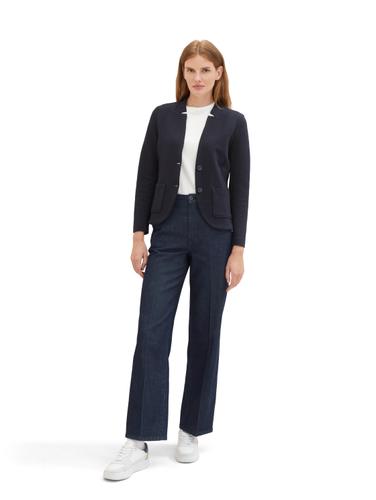 Slim Fit Blazer mit Ottoman Struktur L Slim Fit - Sky Captain Blue