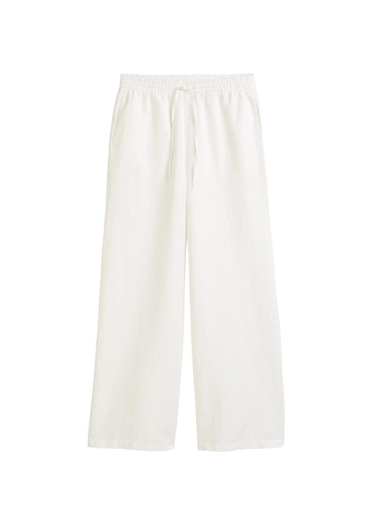 Schlupfhose relaxed M Relaxed Fit - Silky White