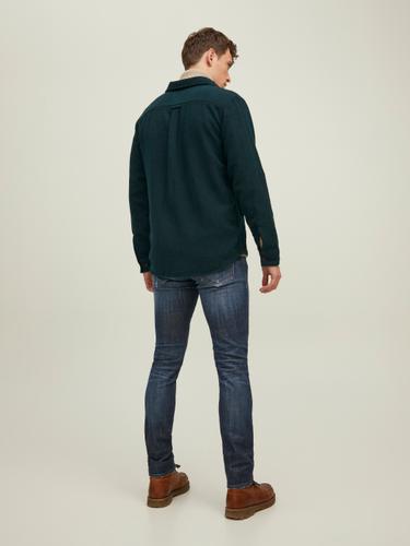 JJIGLENN JJCOLE JOS 379 SN 28/32 Slim Fit - Blue Denim