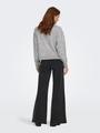 JDYVITTORIA L/S HEART CARDIGAN KNT S Knit Fit - Light Grey Melange