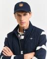 Gesteppte Windcheater Weste Blau L