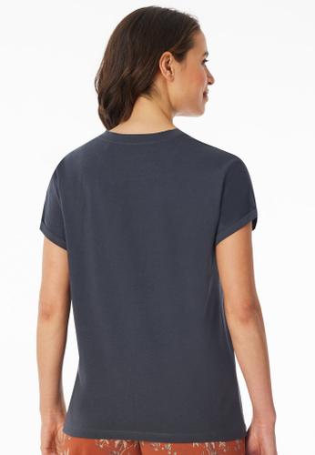 Shirt Kurzarm Grau 40