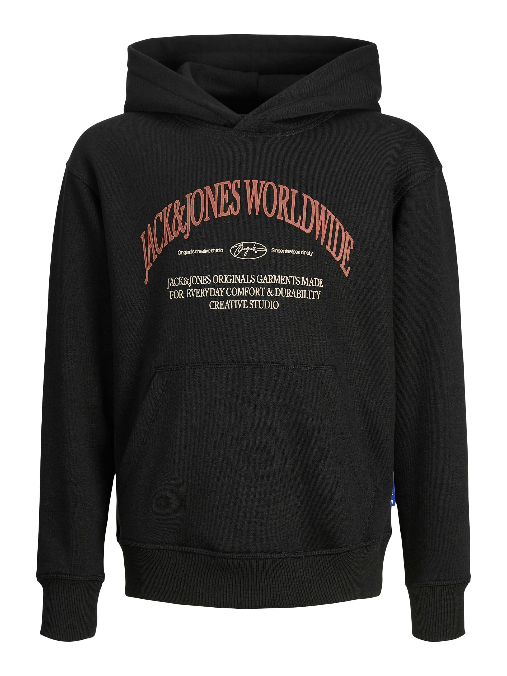 JORFREDERIKSBERG MARGATE SWEAT HO BF JNR 152 Locker geschnitten - Black
