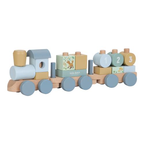 Holz-Eisenbahn mit Steckformen "Forest Friends"