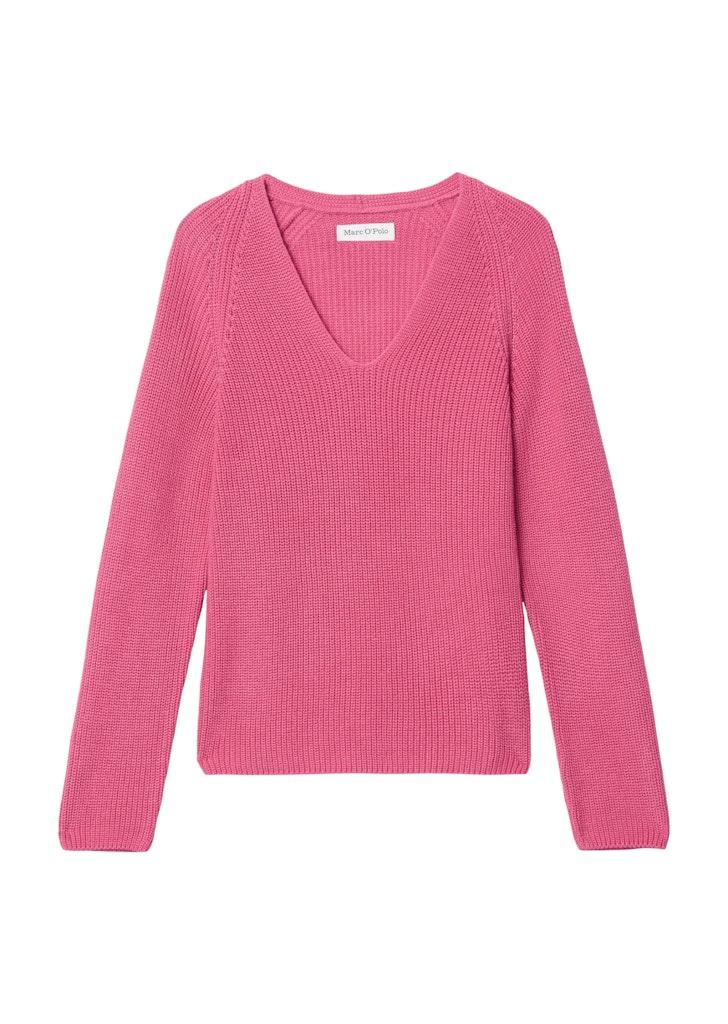 V-Neck-Strickpullover regular XXL - Rose Pink