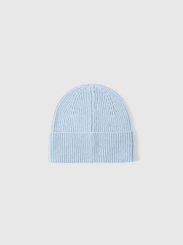 SLHMASON MERINO WOOL BEANIE NOOS ONE SIZE - Cashmere Blue