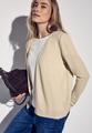 Strick-Look Jacke 36 - Cotton Beige