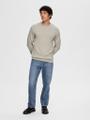 SLHEMANUEL SOFT CREW NECK SWEAT NOOS Grau M