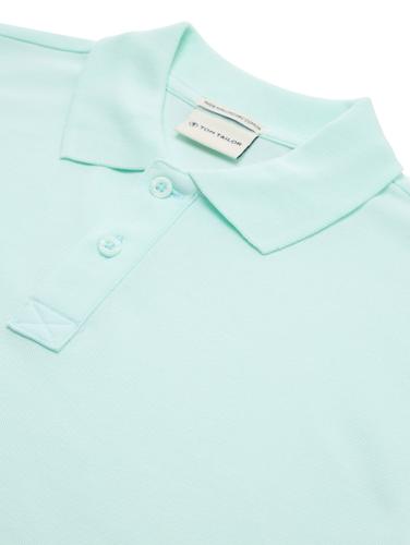 Oversize Piqué Poloshirt 152 Oversized Fit - Bleached Aqua
