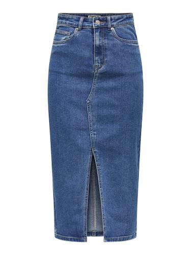 ONLSIRI FRONT SLIT SKIRT DNM GUA NO