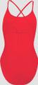 PUMA Damen Badeanzug SWIM WOMEN V-NECK CROSSBACK SW S in Rot