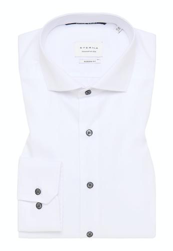 Cover Shirt Twill Langarm Weiß 39/Langarm - 65cm