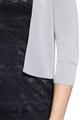 Strickbolero M Figurumspielend - Grau/silber