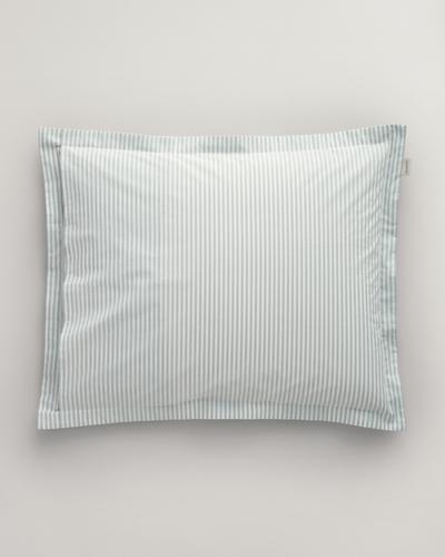 Perkal-Kopfkissenbezug mit Streifen 40X80 - Clay Green