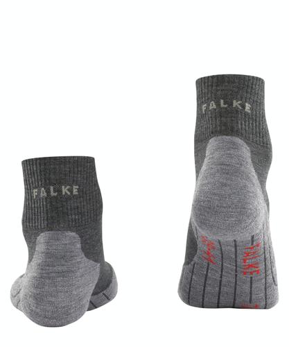 FALKE TK5 Short Herren Socken 39-41 in Grau