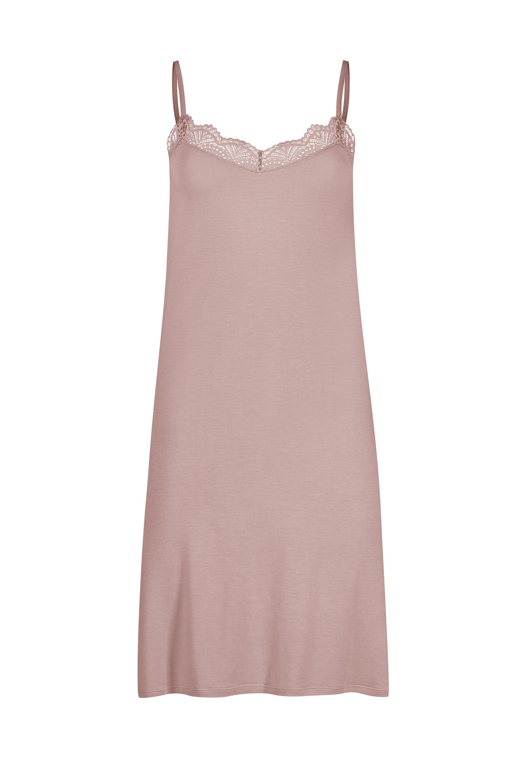 Skiny Damen Spaghettisleepshirt Night In Mix & Match 44 - Rose Smoke