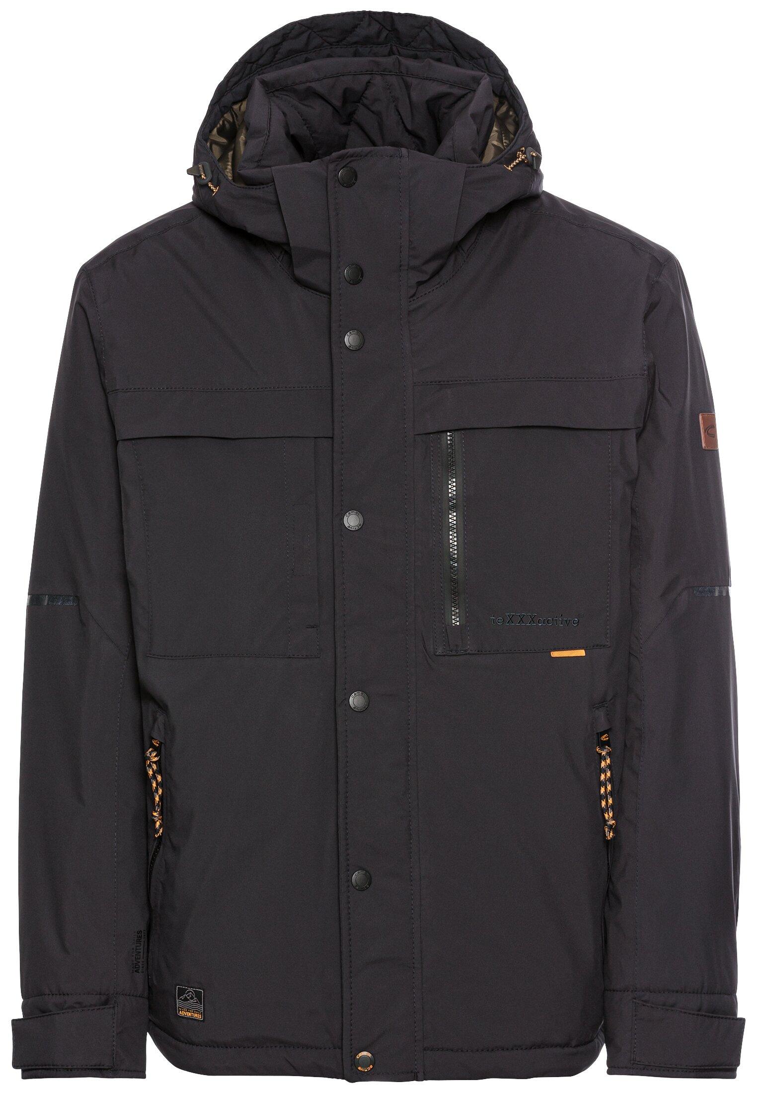 teXXXactive® Funktionsjacke mit abnehmbarer Kapuze 60 Regular Fit - Night Blue