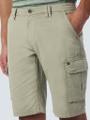 Short Cargo Garment Dyed + Stone Washed Stretch Grau 32