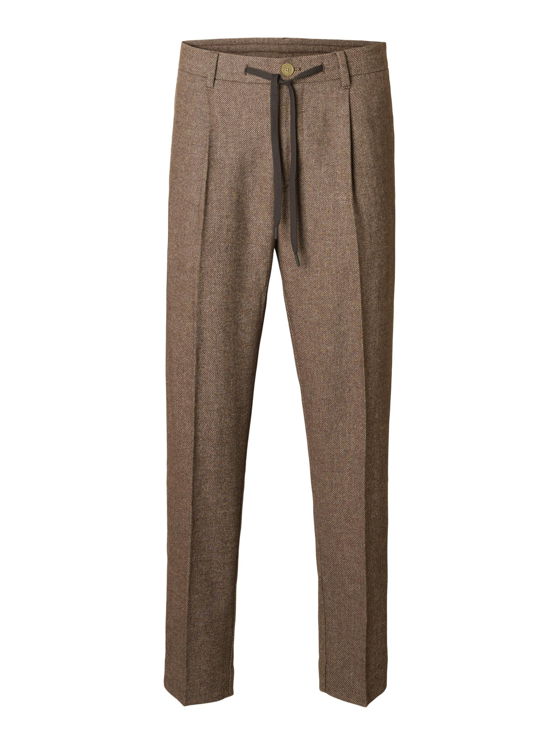 SLH-190 REG TAPERED LEROY WOOL BLND PANT XL Verjüngt - Demitasse