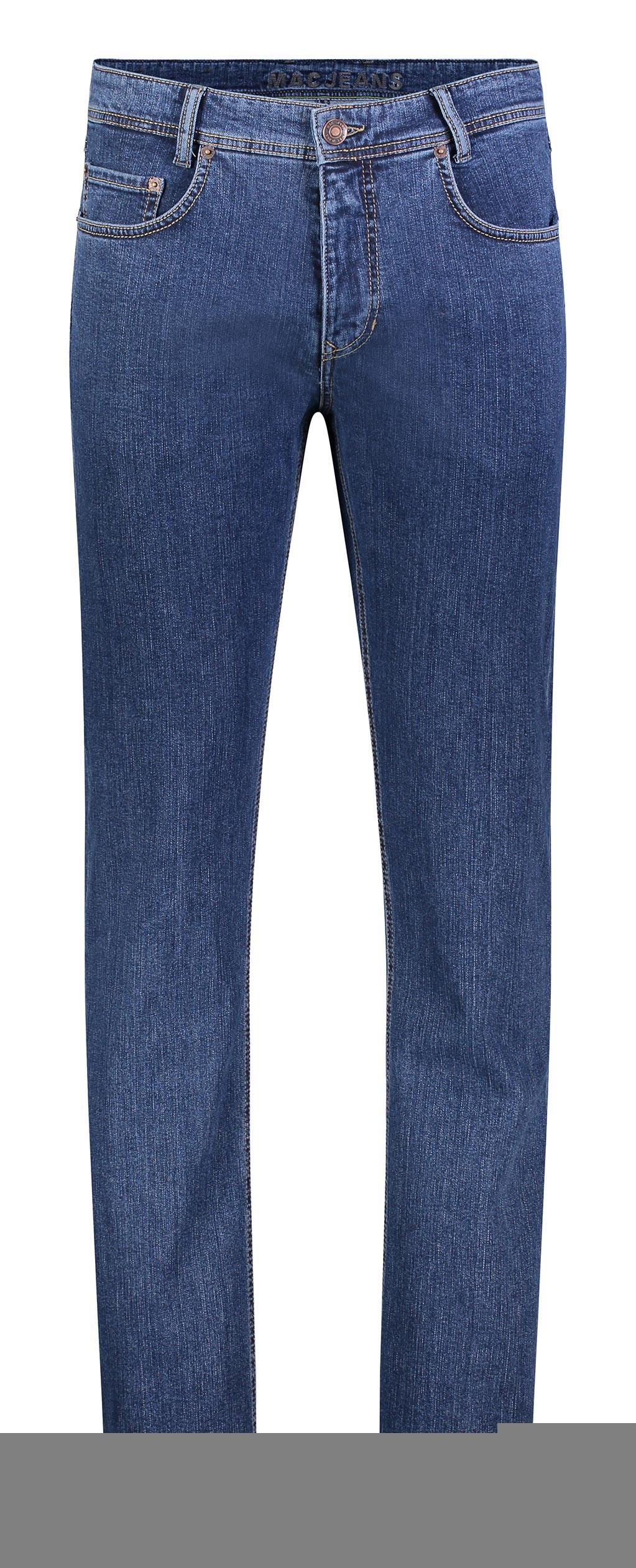 MAC JEANS - Arne, Recycled Denim 38/32 Modern Fit - Blau
