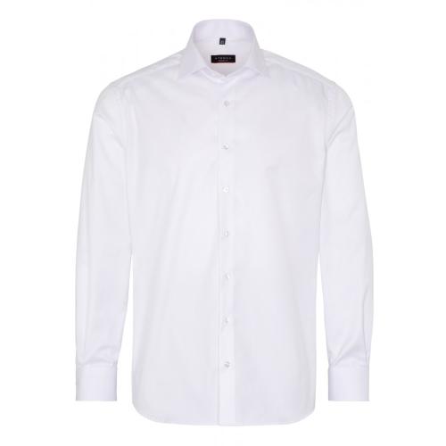 Cover Shirt Twill Langarm 45/Langarm - 65cm MODERN FIT - Weiß