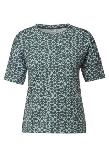 T-Shirt mit Knopfdetail XL - Cool Salvia Green