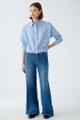 Bluse Blau 40