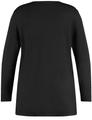 Lange Basic-Strickjacke 46 Figurumspielend - Black