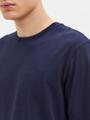 SLHASPEN SS O-NECK TEE NOOS Blau S