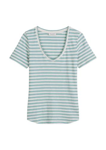 Ringel-T-Shirt regular XL - Multi/ Pure Teal