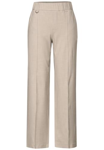 Straight Leg Melange-Hose 34/30 - Sheer Beige Mel.