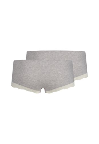 SKINY Damen Pants DP Classicotton 40 - Grey Melange
