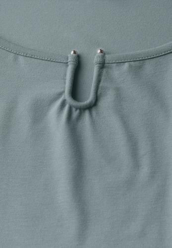 Jersey-Shirt mit Cut-Out 36 - Arona Blue