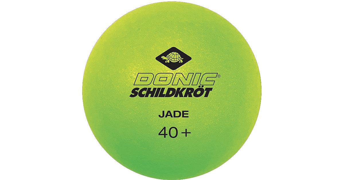 DONIC SCHILDKRÖT TT-Ball GLOW IN THE DARK POLY 40+, 6 Stück - in Schwarz