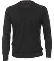Pullover mit V-Ausschnitt uni 004430 L - Anthrazit