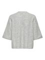 ONLSIMONI 3/4 PULLOVER KNT NOOS XL Normal geschnitten - Light Grey Melange