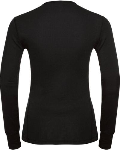 ODLO Damen Langarm Shirt BL TOP crew neck l/s ACTIVE WARM ECO M in Schwarz