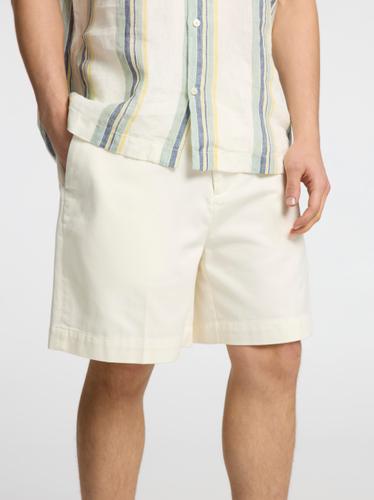 SLHLOOSE-ATLAS SHORTS S Locker geschnitten - Egret