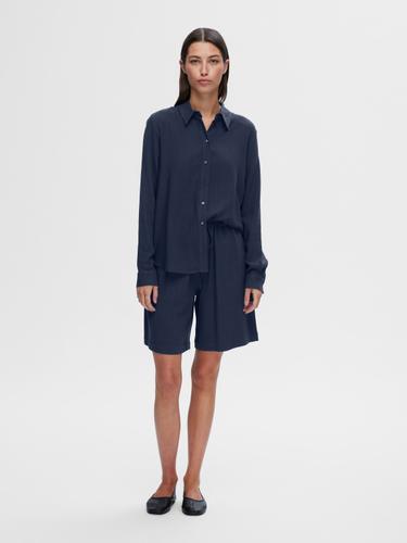 SLFVIVA MW SUN SHORTS NOOS 34 Normal geschnitten - Dark Sapphire