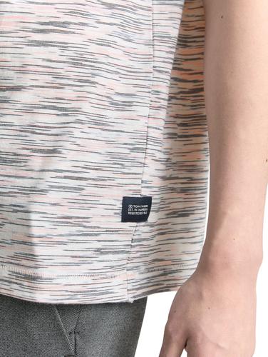 T-Shirt mit Muster XL Regular Fit - Blush Pink Multicolor Inject