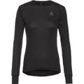 ODLO Damen Langarm Shirt BL TOP crew neck l/s ACTIVE WARM ECO M in Schwarz