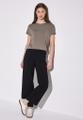 Shirt in Unifarbe Braun 42