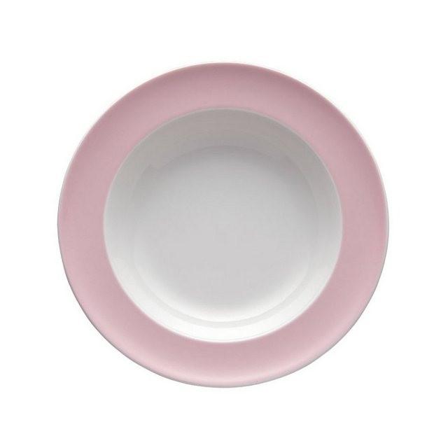 Thomas Porzellan Suppenteller »Sunny Day Light Pink Suppenteller 23 cm«, (1 Stück)