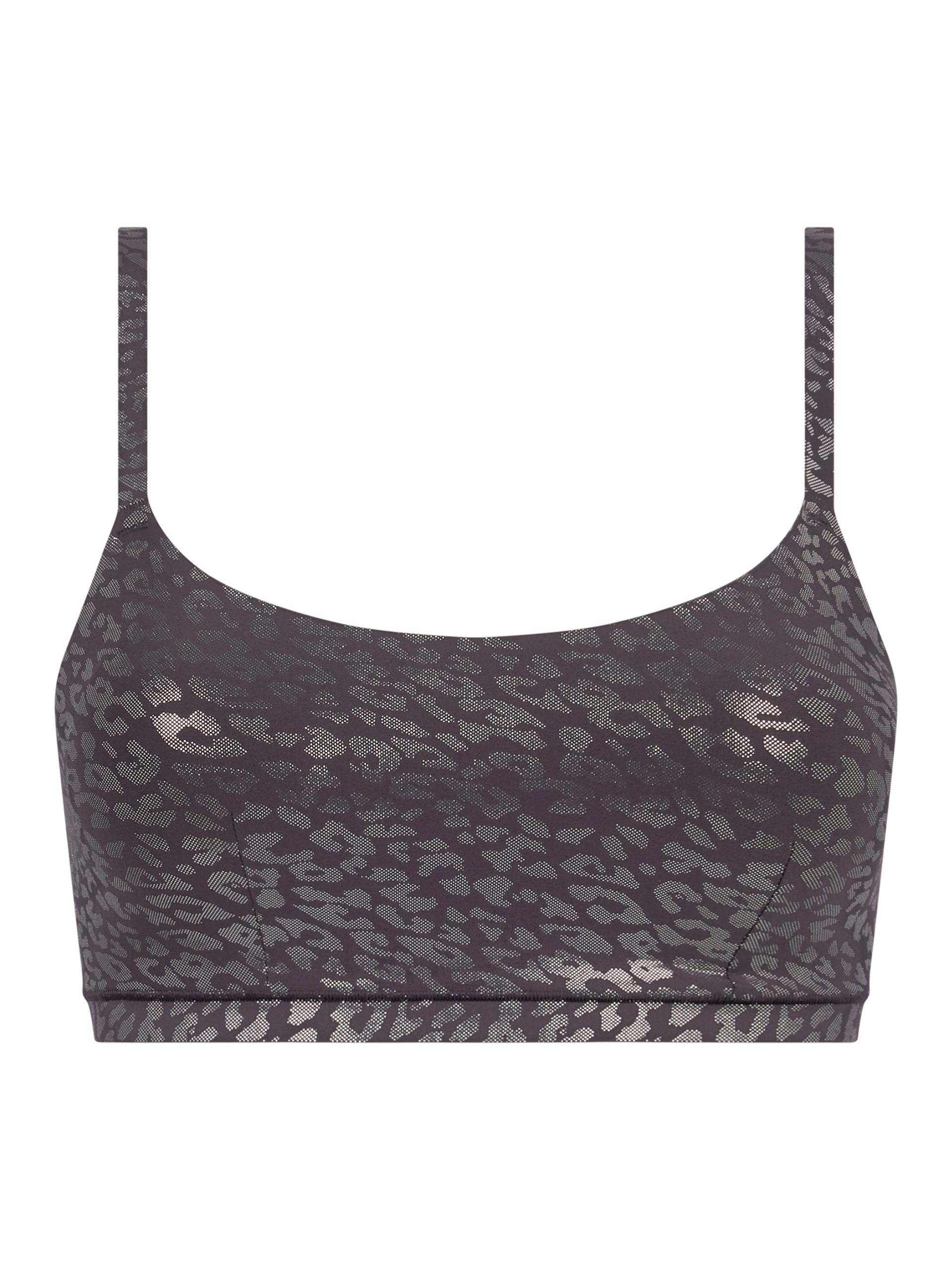 SOFTSTRETCH Bustier mit Rundhalsausschnitt M/L - Ink Shimmer Print
