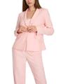 Blazer mit Muschelrevers Rot 44