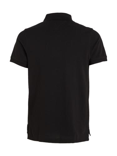 TOMMY HILFIGER Poloshirt »SLIM FIT POLO S/« - Schwarz / M