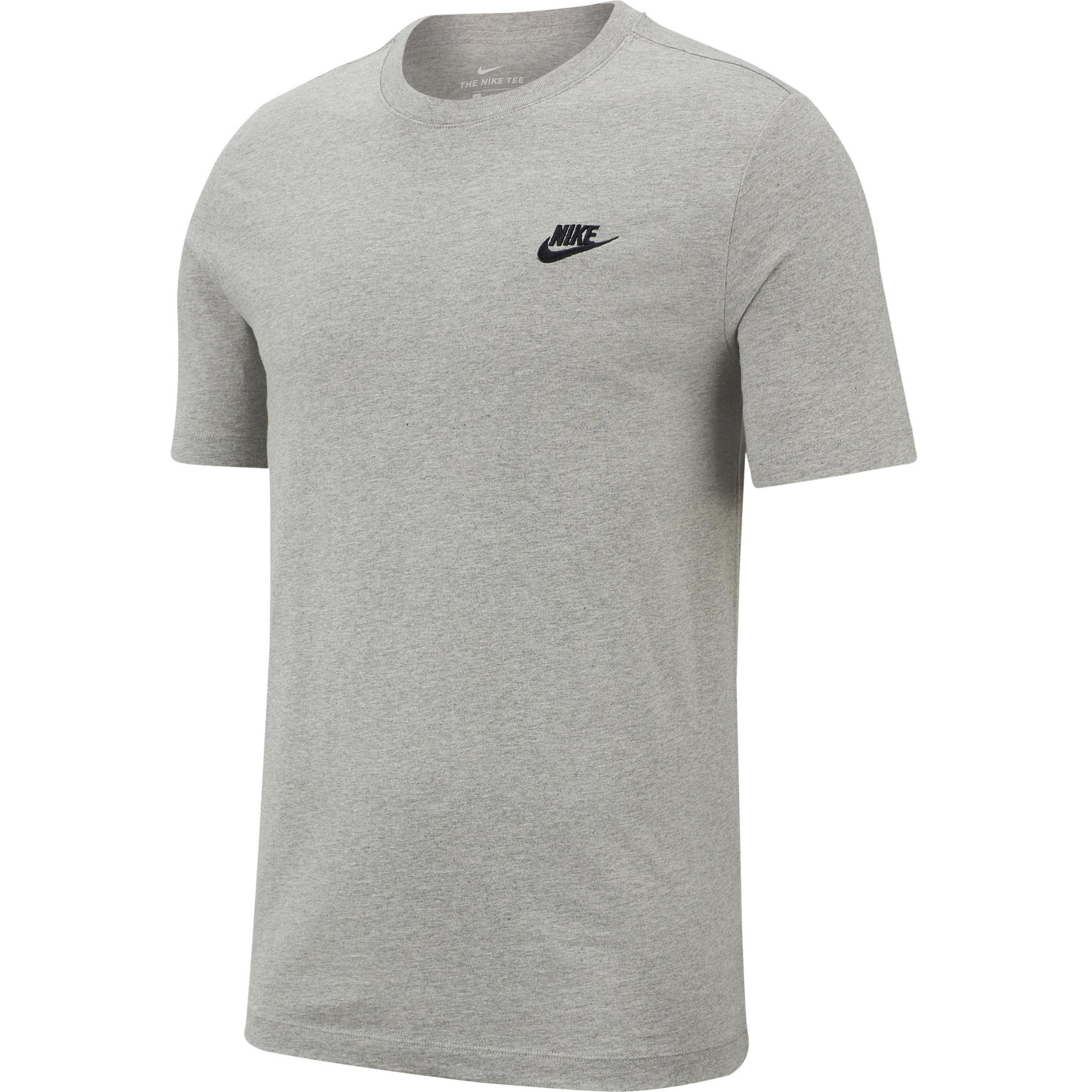 NIKE Herren T-Shirt M NSW CLUB TEE M in Grau