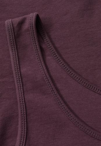 Basic Top L - Mulberry Red