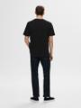 SLHCOLMAN SS O-NECK TEE NOOS Schwarz S